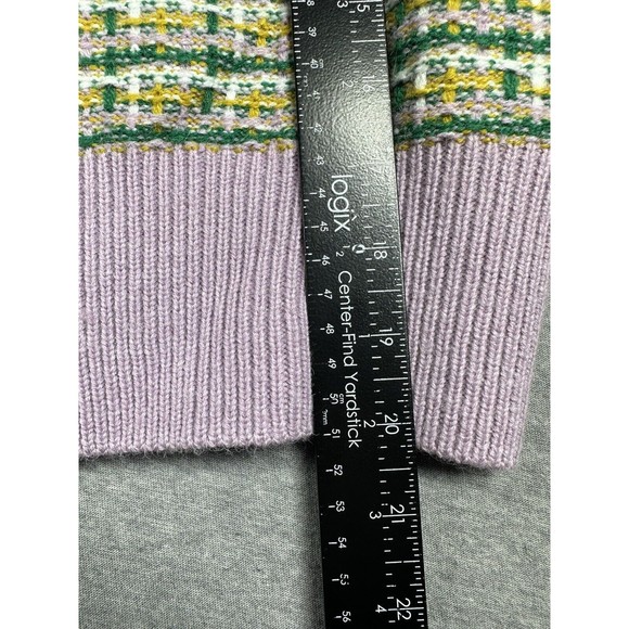 CIDER LAVENDAR GREEN Summer Of ‘89 Button Up Cardigan One Size Preppy - Picture 3 of 6